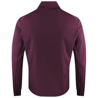 J.Lindeberg Golf Pullover - Lassy QZ Mid - Winetasting AW26