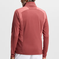 J.Lindeberg Golf Pullover - Lukas QZ - Apple Butter SS26