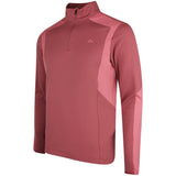 J.Lindeberg Golf Pullover - Lukas QZ - Apple Butter SS26