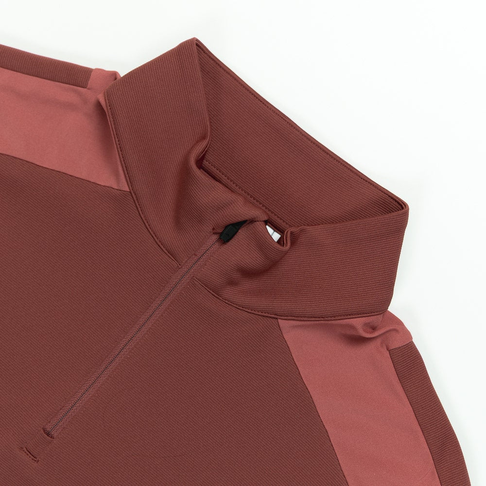 J.Lindeberg Golf Pullover - Lukas QZ - Apple Butter SS26