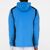 J.Lindeberg Golf Pullover - Lukas QZ Hoodie - Sonic Blue AW25