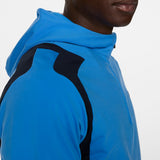 J.Lindeberg Golf Pullover - Lukas QZ Hoodie - Sonic Blue AW25