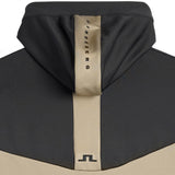 J.Lindeberg Golf Pullover - Maclean QZ Hoodie - Brindle AW26