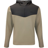 J.Lindeberg Golf Pullover - Maclean QZ Hoodie - Brindle AW26