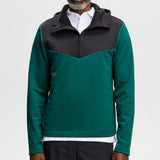 J.Lindeberg Golf Pullover - Maclean QZ Hoodie - Forest Biome AW26