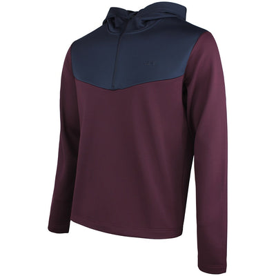 J.Lindeberg Golf Pullover - Maclean QZ Hoodie - Winetasting AW26