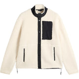 J.Lindeberg Golf Pullover - Marshall Fleece Hybrid - Tofu AW26