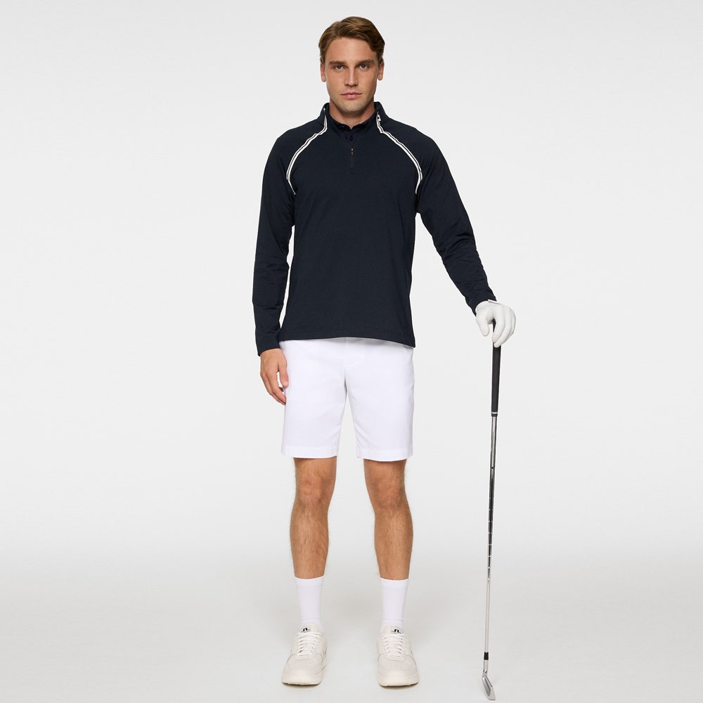 J.Lindeberg Golf Pullover - Players QZ Mid - JL Navy PS26