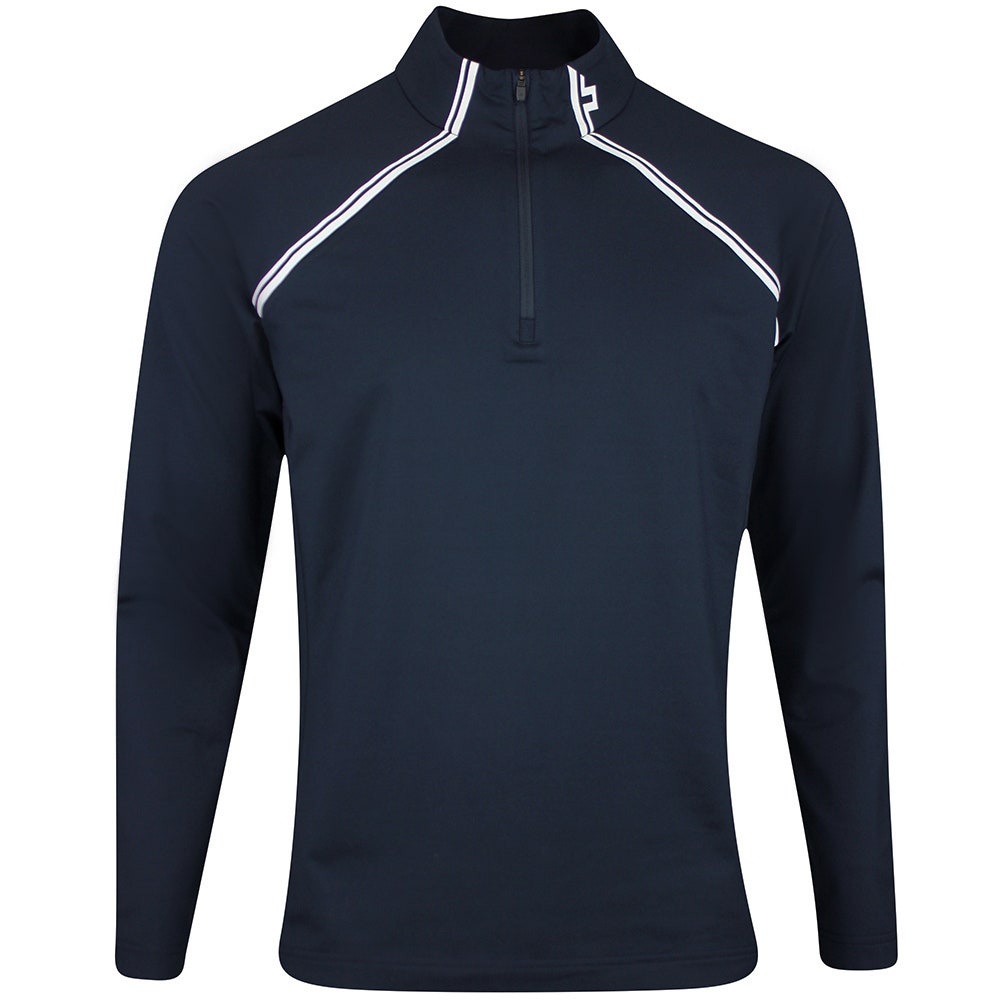 J.Lindeberg Golf Pullover - Players QZ Mid - JL Navy PS26