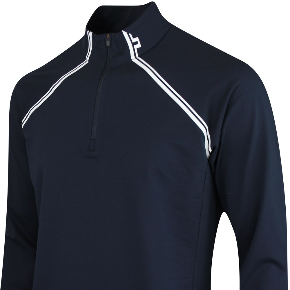 J.Lindeberg Golf Pullover - Players QZ Mid - JL Navy PS26