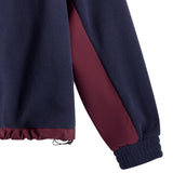 J.Lindeberg Golf Pullover - Quinn Fleece Hybrid QZ - JL Navy AW26
