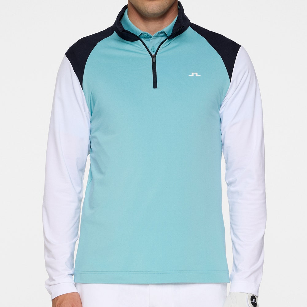 J.Lindeberg Golf Pullover - Sasha QZ Mid - Stillwater PS26