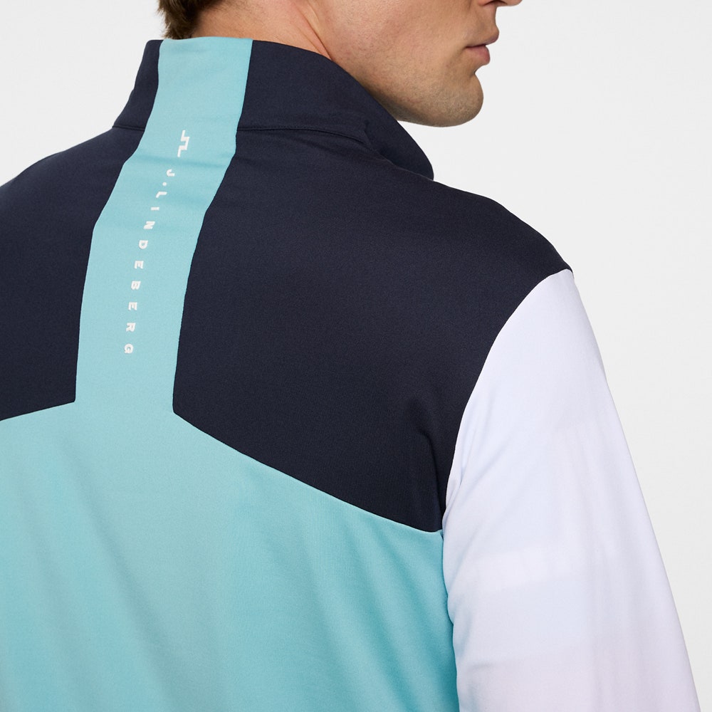 J.Lindeberg Golf Pullover - Sasha QZ Mid - Stillwater PS26