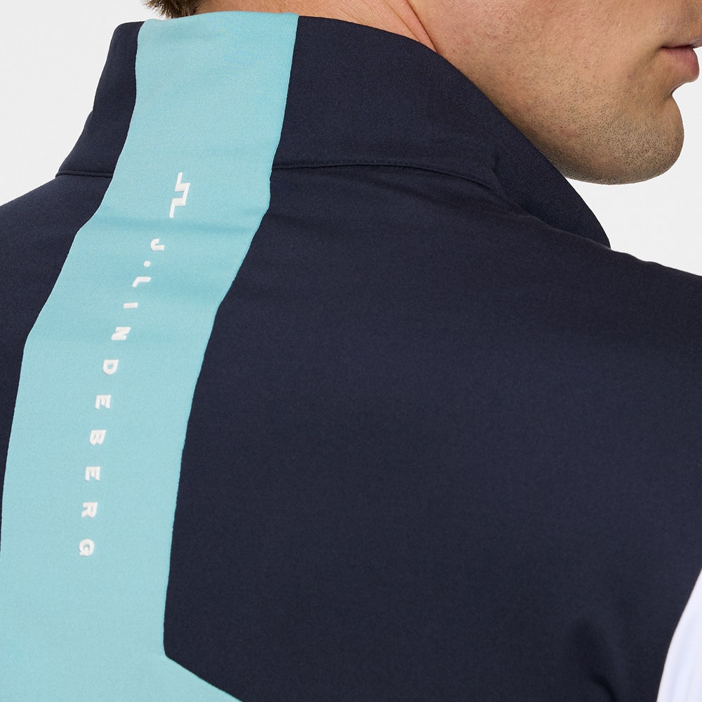 J.Lindeberg Golf Pullover - Sasha QZ Mid - Stillwater PS26