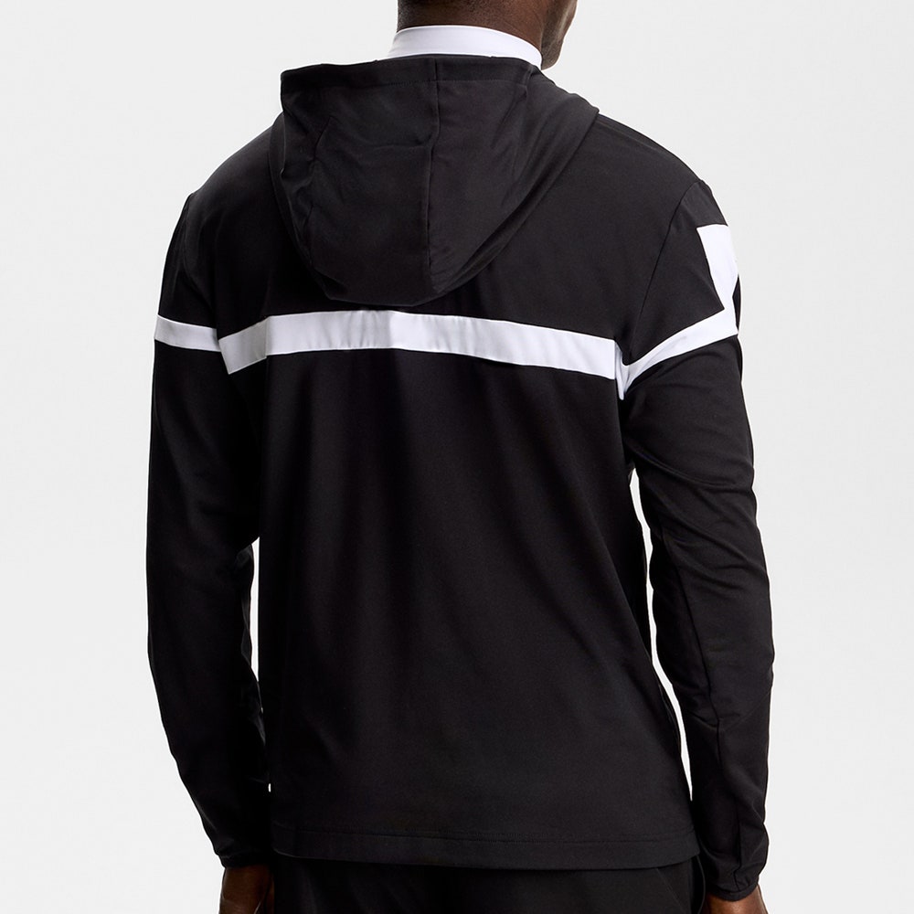 J.Lindeberg Golf Pullover - Sole Hoodie - Black SS26