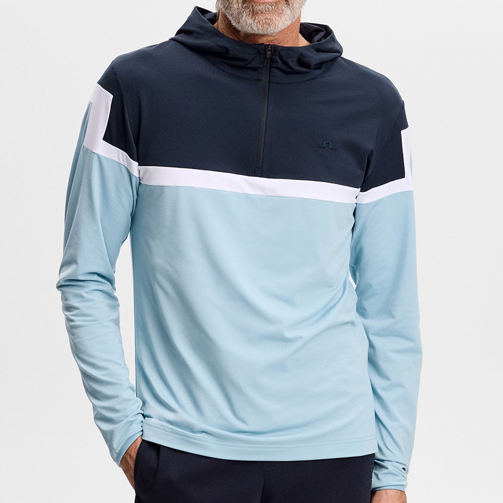 J.Lindeberg Golf Pullover - Sole Hoodie - JL Navy SS26
