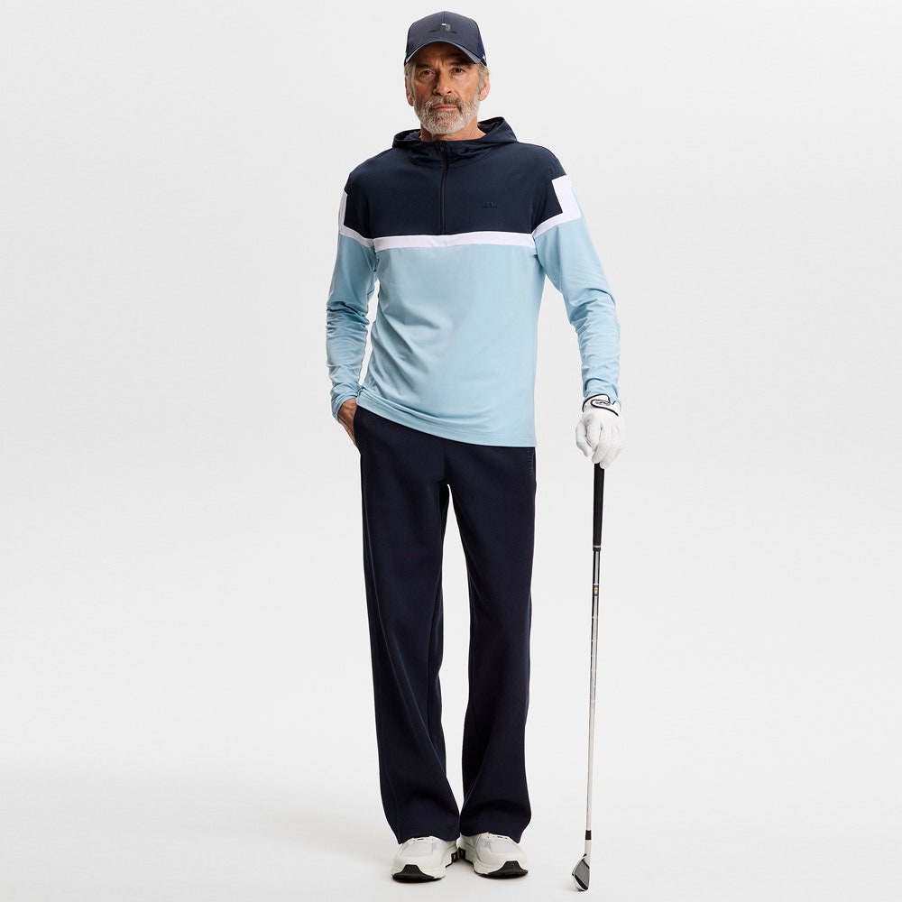 J.Lindeberg Golf Pullover - Sole Hoodie - JL Navy SS26