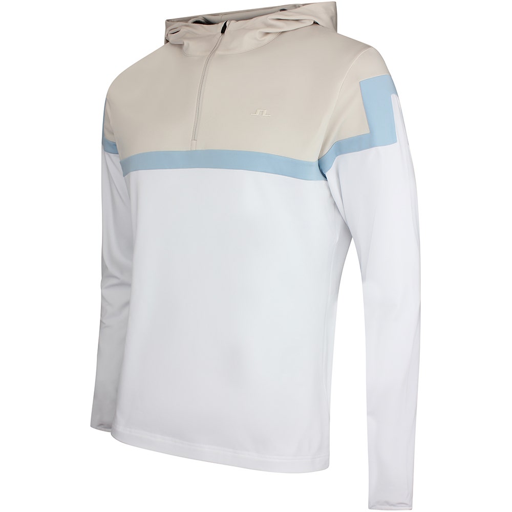 J.Lindeberg Golf Pullover - Sole Hoodie - Moonbeam SS26