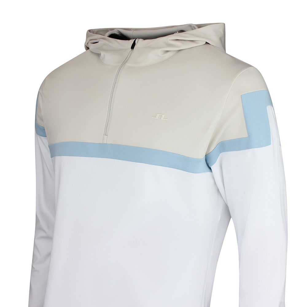 J.Lindeberg Golf Pullover - Sole Hoodie - Moonbeam SS26