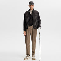 J.Lindeberg Golf Pullover - Tour Tech QZ - Black AW26