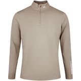 J.Lindeberg Golf Pullover - Tour Tech QZ - Brindle SS26