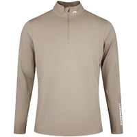 J.Lindeberg Golf Pullover - Tour Tech QZ - Brindle SS26