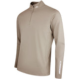 J.Lindeberg Golf Pullover - Tour Tech QZ - Brindle SS26