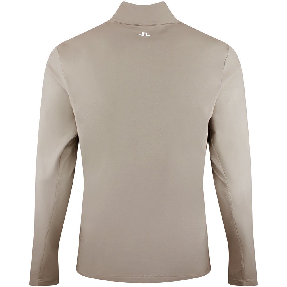 J.Lindeberg Golf Pullover - Tour Tech QZ - Brindle SS26