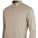 J.Lindeberg Golf Pullover - Tour Tech QZ - Brindle SS26