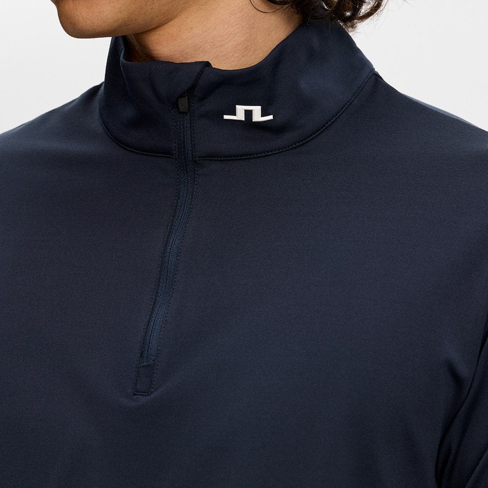 J.Lindeberg Golf Pullover - Tour Tech QZ - JL Navy AW26