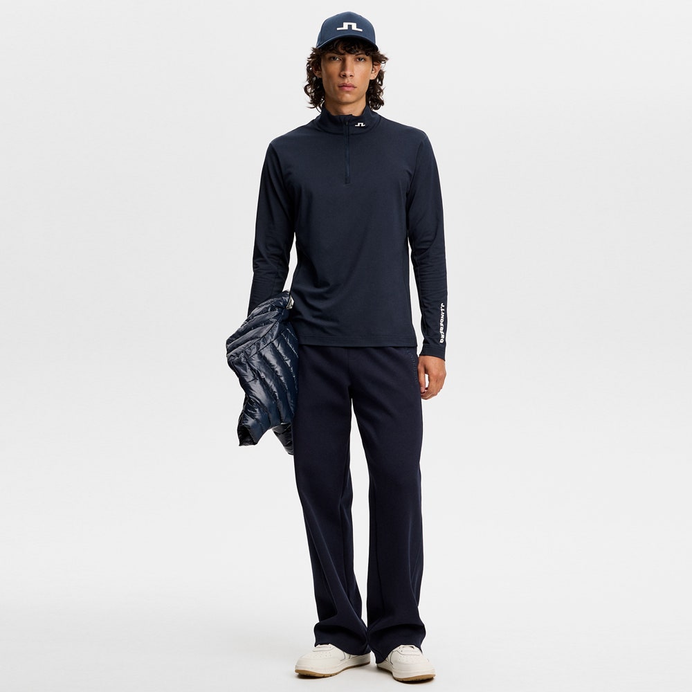 J.Lindeberg Golf Pullover - Tour Tech QZ - JL Navy AW26