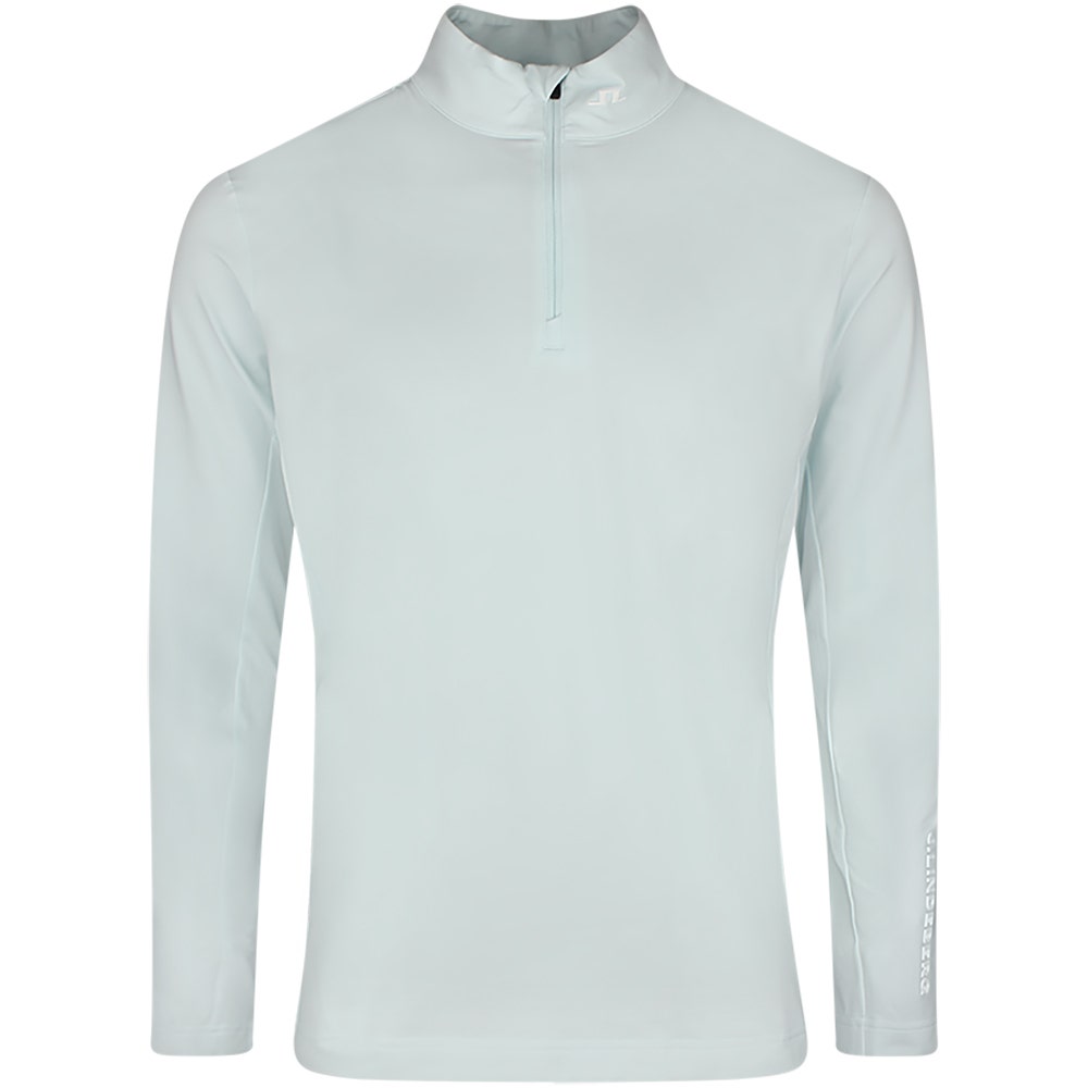 J.Lindeberg Golf Pullover - Tour Tech QZ - Sky Light SS26