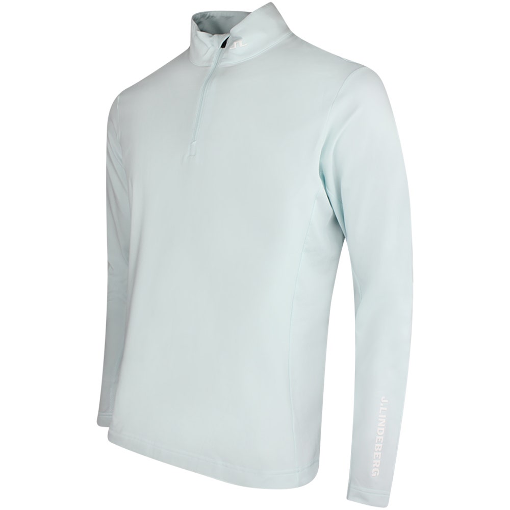 J.Lindeberg Golf Pullover - Tour Tech QZ - Sky Light SS26