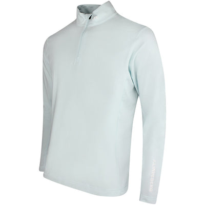 J.Lindeberg Golf Pullover - Tour Tech QZ - Sky Light SS26