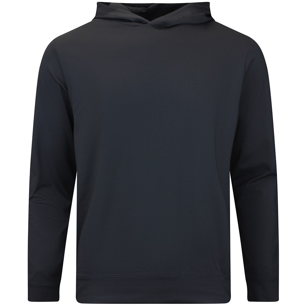 J.Lindeberg Golf Pullover - Vent Hoodie - Black AW26