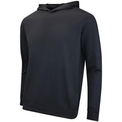 J.Lindeberg Golf Pullover - Vent Hoodie - Black AW26
