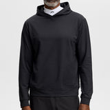 J.Lindeberg Golf Pullover - Vent Hoodie - Black AW26