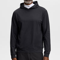 J.Lindeberg Golf Pullover - Vent Hoodie - Black AW26