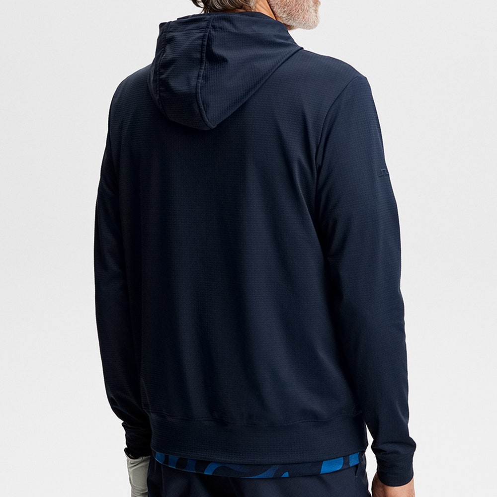 J.Lindeberg Golf Pullover - Vent Hoodie - JL Navy AW26