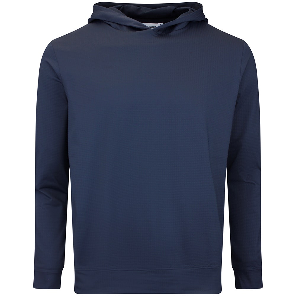 J.Lindeberg Golf Pullover - Vent Hoodie - JL Navy AW26