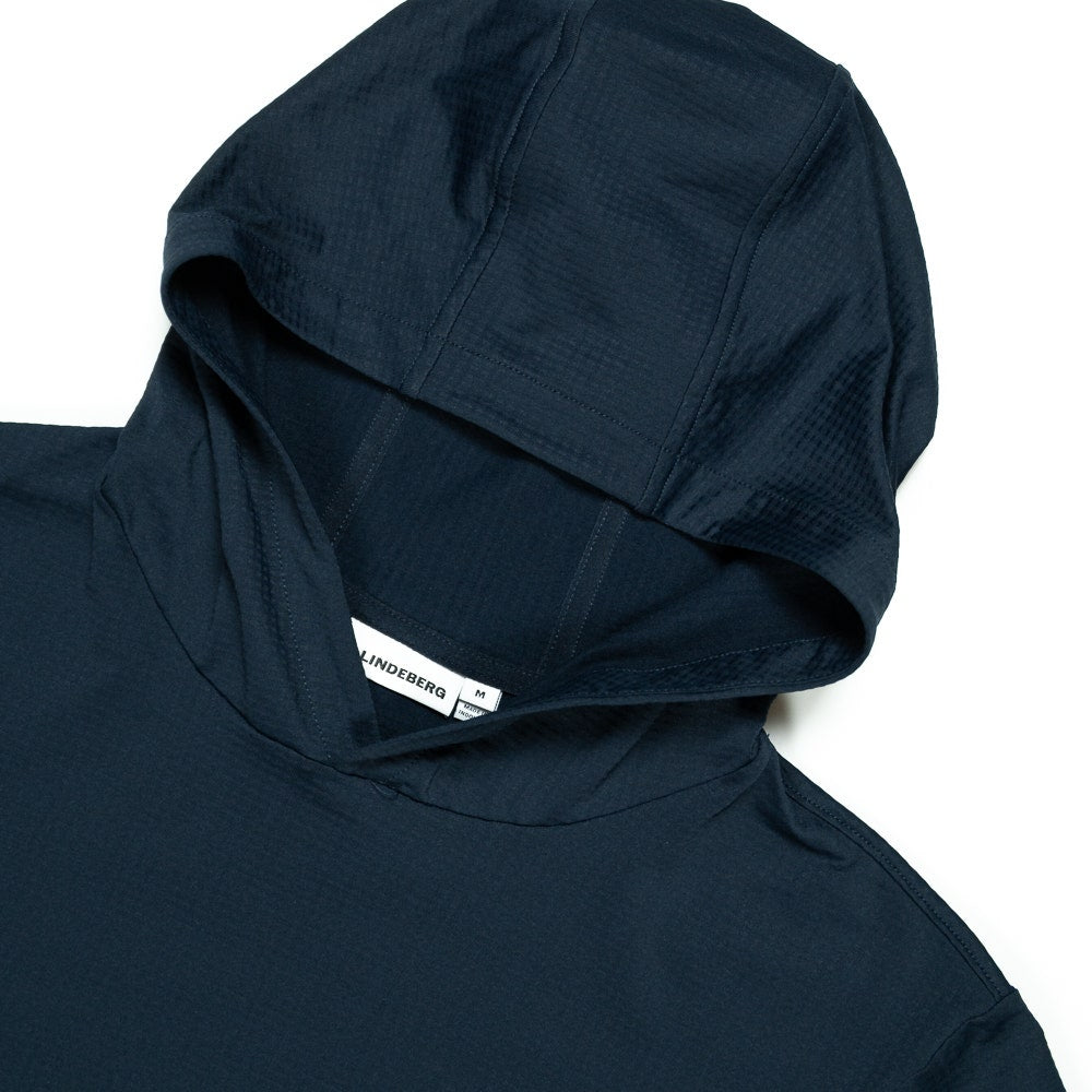 J.Lindeberg Golf Pullover - Vent Hoodie - JL Navy AW26