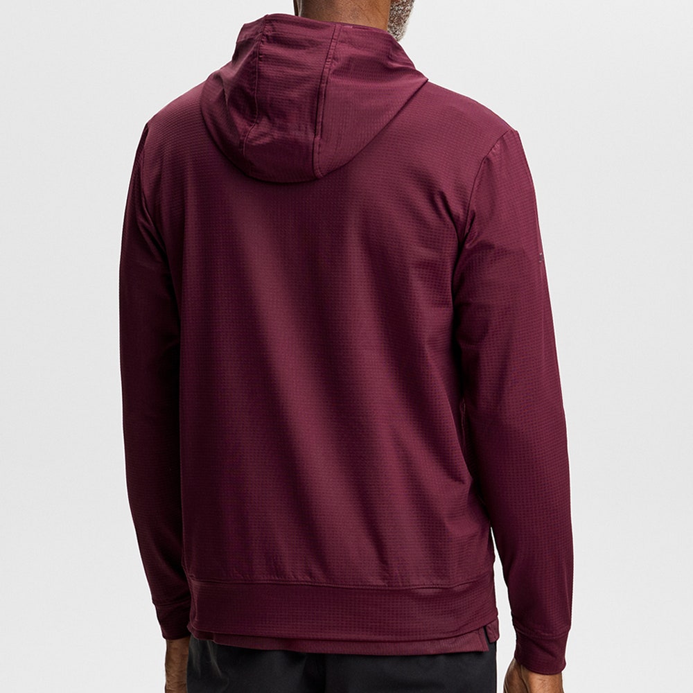 J.Lindeberg Golf Pullover - Vent Hoodie - Winetasting AW26