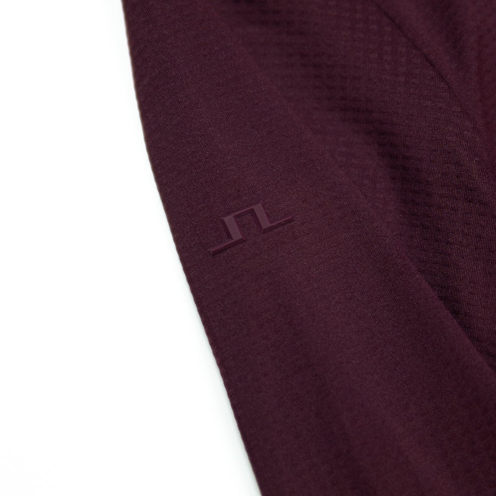 J.Lindeberg Golf Pullover - Vent Hoodie - Winetasting AW26
