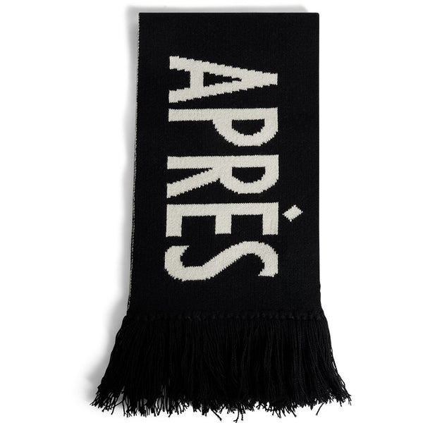 J.Lindeberg Golf Scarf - Jasper Après Golf - Black PS26