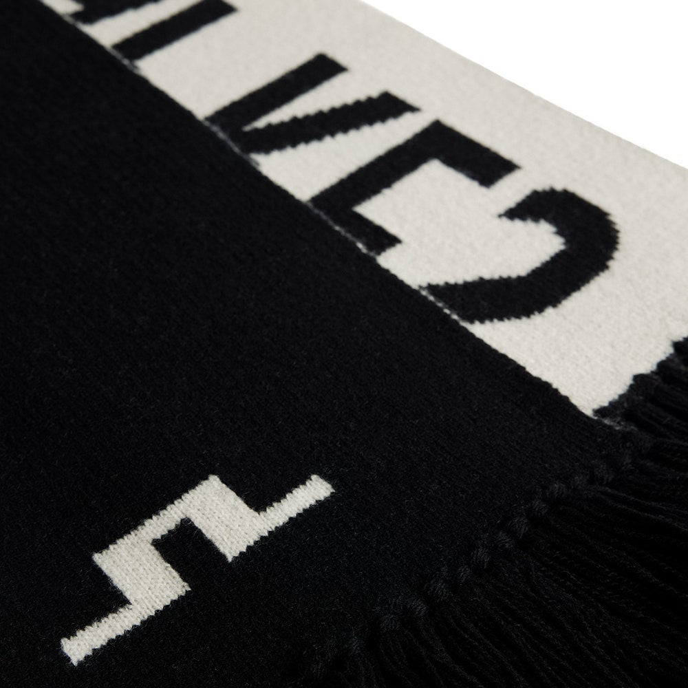 J.Lindeberg Golf Scarf - Jasper Après Golf - Black PS26