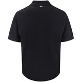 J.Lindeberg Golf Shirt - 30Y Jesper Retro Relaxed Fit - Black SH26