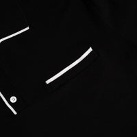 J.Lindeberg Golf Shirt - 30Y Jesper Retro Relaxed Fit - Black SH26