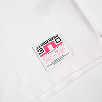 J.Lindeberg Golf Shirt - 30Y Jesper Retro Relaxed Fit - White SH26