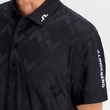 J.Lindeberg Golf Shirt - 30Y Matt Relaxed Fit - Black SH26