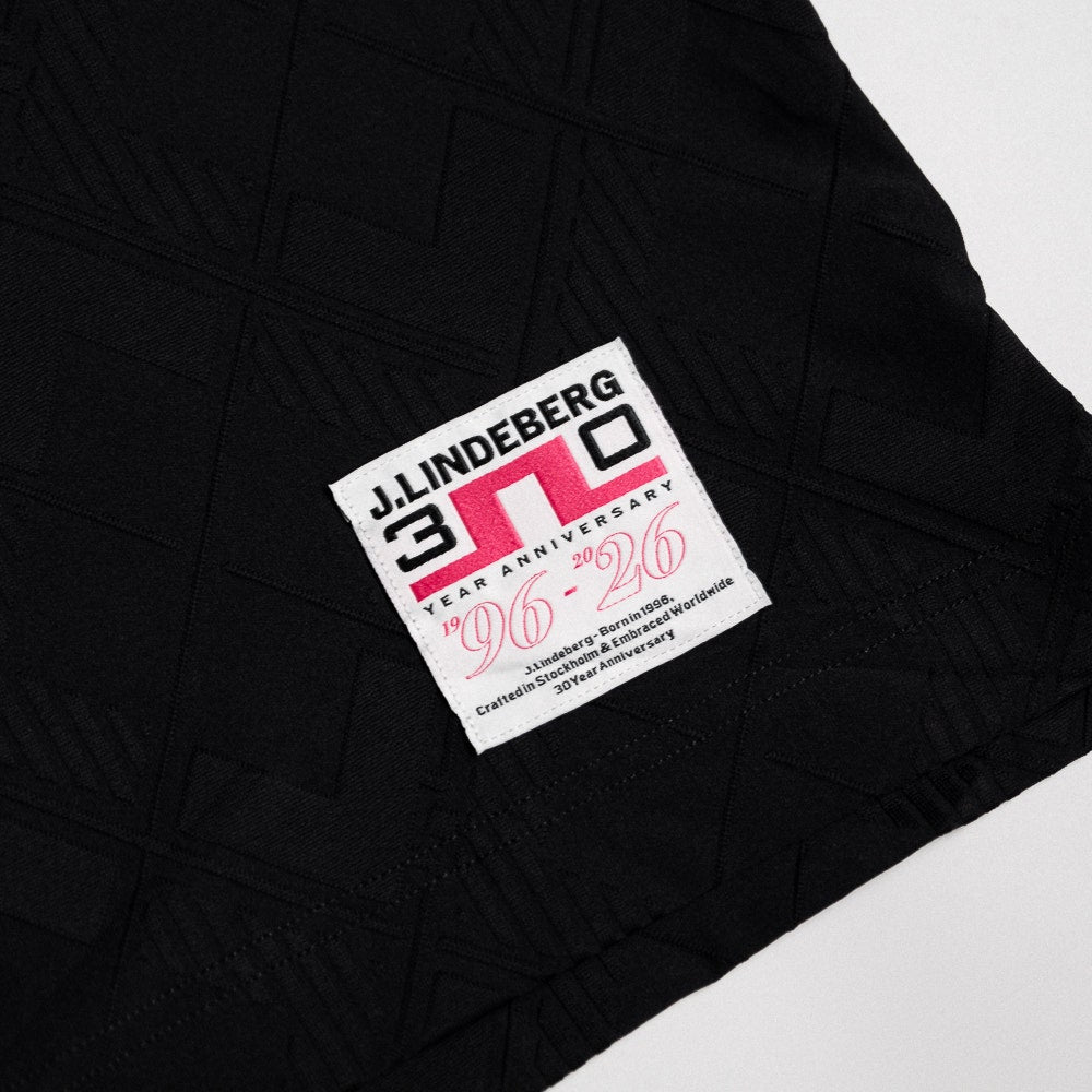 J.Lindeberg Golf Shirt - 30Y Matt Relaxed Fit - Black SH26